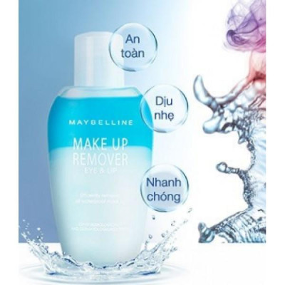 Tẩy Trang Mắt Môi Chuyên Dụng Maybelline New York Eye & Lip Makeup Remover 40ml
