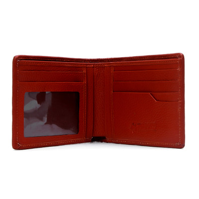 HJ2206 - Bóp nam Huy Hoàng da cá sấu nguyên con màu vàng