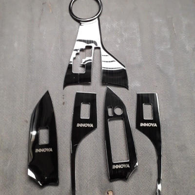 Bộ ốp nội thất vân titan dành cho xe Toyota Innova đời 2017 đến 2019