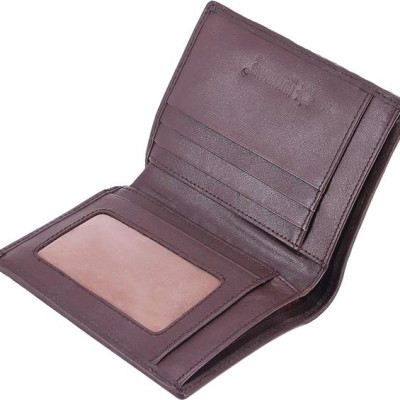 Ví Nam Huy Hoàng HT2703 (10 x 12.5 cm) - Nâu Đất