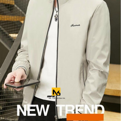 Áo Khoác Big Size Áo Khoác Dù Nam Có Cổ Trụ Chống Nắng Chống Nóng Chống Lạnh Chống Gió 2 Lớp Phối Logo Sọt Thời Trang Nam Tính Hàn Quốc Giá Tốt AD70 