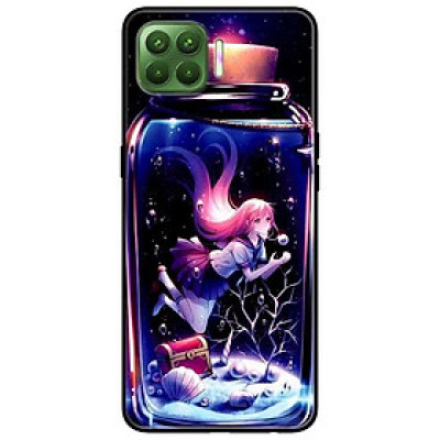 Ốp lưng dành cho Oppo A93 - F17 Pro mẫu Cô Gái Trong Lọ