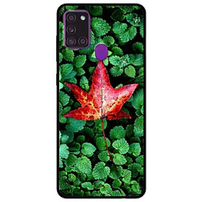 Ốp lưng dành cho Samsung Galaxy A21s mẫu Lá Phong Đỏ