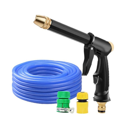 Vòi Xịt Tăng Áp Rửa Xe Ô Tô,Tưới Cây 15m 206810-2 cút nhựa xanh