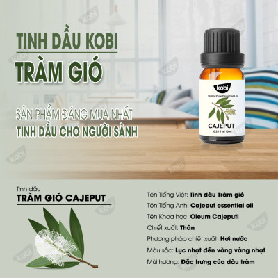 Combo 3 Tinh Dầu Xông Phòng Kobi: Tinh Dầu Tràm Gió (30ml) + Tinh Dầu Khuynh Diệp (30ml) + Tinh Dầu Hương Thảo (30ml) - Tinh Dầu Thiên Nhiên Nguyên Chất, Tốt Cho Bé Sơ Sinh, Giúp Giữ Ấm Cơ Thể, Phòng Ngừa Bệnh Hô Hấp Hiệu Quả