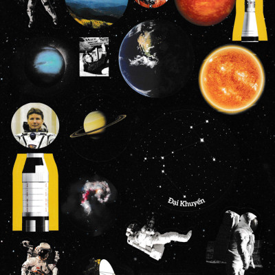 Vũ Trụ - Sách Dán Hình Thông Minh Kèm Poster Hệ Mặt Trời Khổng Lồ _TV