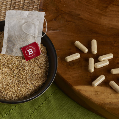 Sâm Mỹ-Sâm Hoa Kỳ thương hiệu Baumann dạng viên-100% American Gingseng-1 Chai 130 viên 400 mg