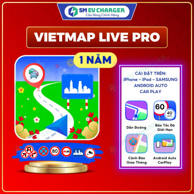 [Nhập mã TIKISMEV5] Ứng dụng Vietmap Live Pro 2 năm Chính hãng SMEV phân phối