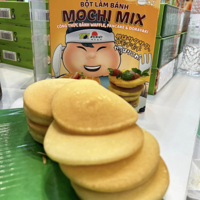 Bột làm bánh Pancake, Bánh Waffle, Bánh cá trộn sẵn - Mochi Mix thương hiệu Soy Asahi - 400gram