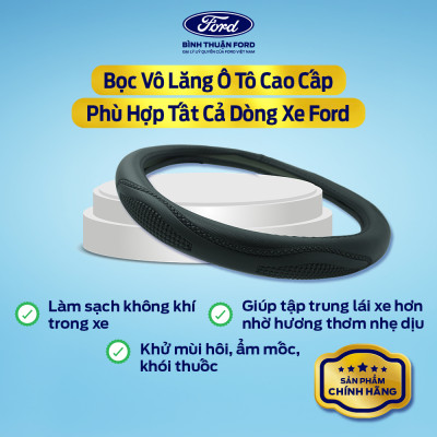 [COMBO GIÁ HỜI] Nước Rửa Kính Ô Tô Pha Sẵn 1L (Motorcraft) + Khăn Lau + Bọc Vô Lăng Ô Tô