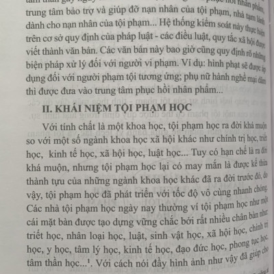 Tội phạm học đương đại (tái bản lần thứ hai, có sửa đổi, bổ sung)