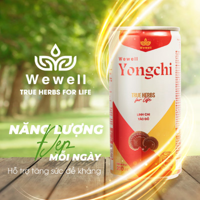 TPBVSK Nước uống thảo dược Wewell Yongchi (thùng 24 lon)