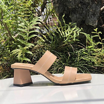 Guốc 5 phân gót thoi hot trend  trẻ trung năng động 21422