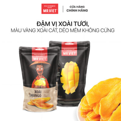 MR.VIET Xoài Sấy Chín Mọng & Dẻo Ngọt