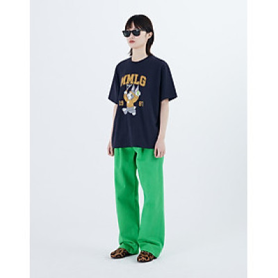 Áo thun Mmlg Melge Play HF-T (Purple Navy) tay ngắn cổ tròn - cho nam, nữ, unisex - MMLGT001