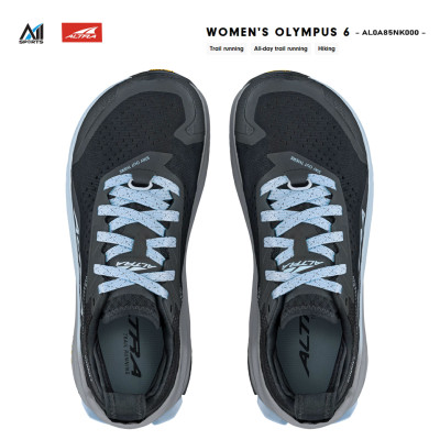 GIÀY CHẠY VÀ ĐI BỘ ĐỊA HÌNH  ALTRA OLYMPUS6 W BLACK - AL0A85NK000