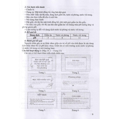 Hướng dẫn trả lời câu hỏi khoa học tự nhiên 9 (Kết nối tri thức với cuộc sống) (HA-MK)