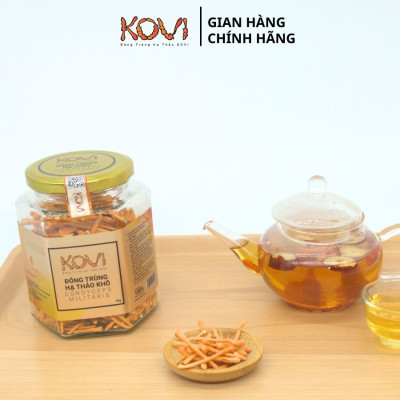 Đông trùng hạ thảo KOVI khô sấy thăng hoa 15g | Hàm lượng dược chất cao 4 sao OCOP