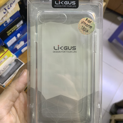 Ốp lưng iPhone 7 Plus/ 8 Plus trong suốt LIkgus - Hàng chính hãng