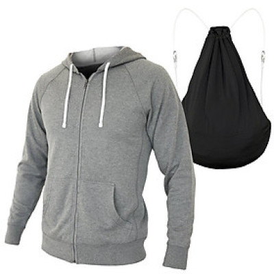 Áo Khoác Chống Nắng Vừa Là Balo Thông Minh A21- Xám Trắng