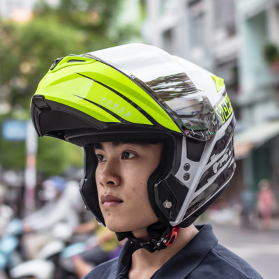 MŨ BẢO HIỂM FULLFACE LẬT HÀM YOHE 938 - GARA20