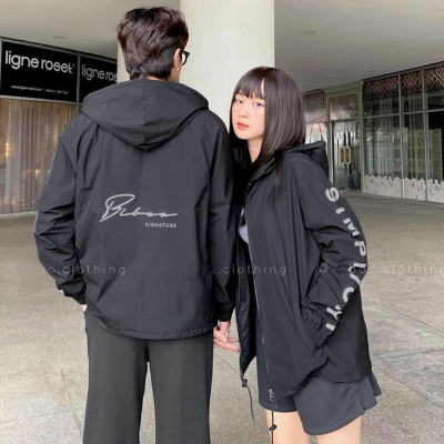 ÁO KHOÁC DÙ 2 Lớp Chữ Ký Beboo (M1530 - Simplicity)