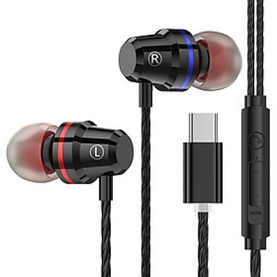 Tai nghe có dây PTM M4 giao diện Type-C có mic cho MI 6 / Note 3 / MIX 2