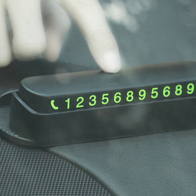 Bảng số kiêm giá đỡ điện thoại trên taplo ô tô, xe hơi JK-35