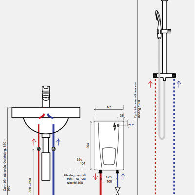 Máy nước nóng trực tiếp CLAGE CEX9 Plus, Chống Giật, Điều Khiển Thông Minh Làm Nước Nóng Trực Tiếp - Hàng Chính Hãng