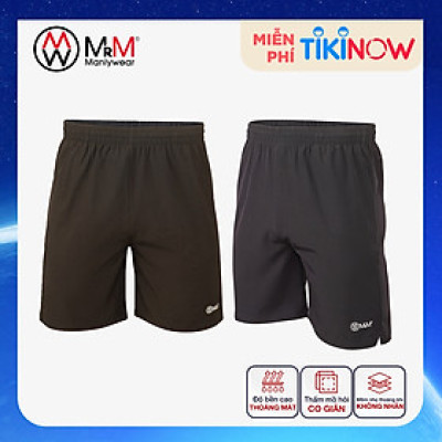 Set 2 quần đùi nam, quần Short Gió nam thể thao Basic trẻ trung năng động, thoáng mát co giãn 4 chiều MRM Manlywear