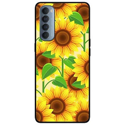 Ốp lưng dành cho Oppo Reno 4 Pro mẫu Hoa Vàng