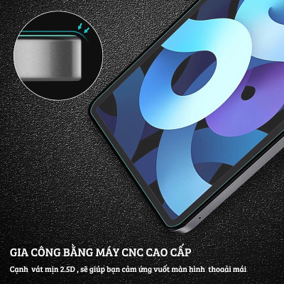 Kính cường lực AGC 9H cho iPad Air 6 11 inch M2 / Air 6 13 inch M2 2024 hiệu Nillkin Amazing H+ Pro (mỏng 0.2 mm, vát cạnh 2.5D, chống trầy, chống va đập) - Hàng nhập khẩu