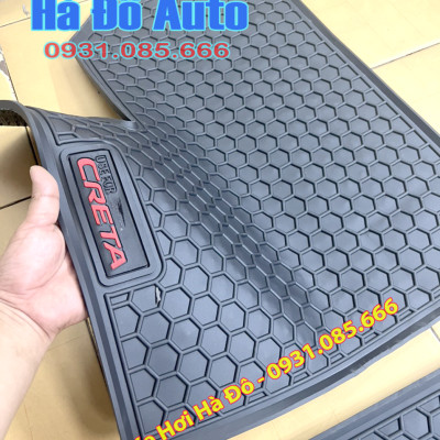 Lót Sàn Creta 2022 2023 - Lót Sàn Cao Su Tự Nhiên Không Mùi Hyundai Creta 2022 2023