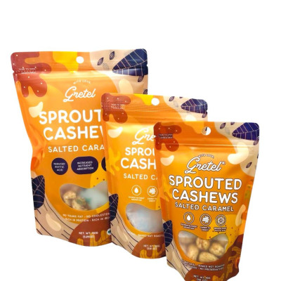 Hạt Điều Nảy Mầm - Snack tốt cho sức khỏe- Ngon hơn bổ dưỡng hơn - Vị Caramel muối