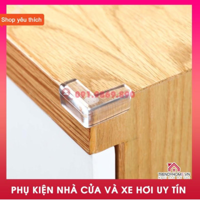BỊT GÓC CẠNH BÀN SILICON AN TOÀN CHO TRẺ EM VÀ NGƯỜI GIÀ CHỐNG VA CHẠM HIỆU QUẢ CHẤT LIỆU THÂN THIỆN GIÁ RẺ UY TÍN