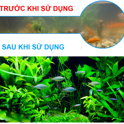 Bộ 8 Bông Lọc Bể Cá Hoàng Nam Trắng 60x13cm - Lọc Nước Hồ Cá Cao Cấp, Giá Tốt
