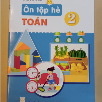 Sách - Combo Ôn tập hè toán + tiếng việt 2