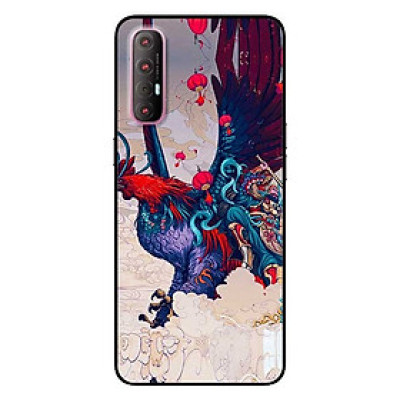 Ốp lưng dành cho Oppo Reno 3 Pro mẫu Gà Bay