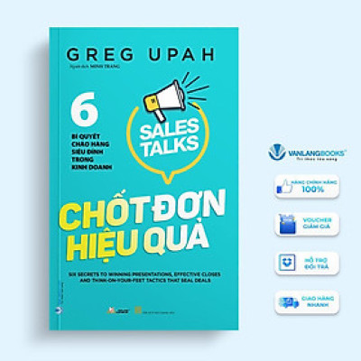 Sách - Chốt Đơn Hiệu Quả - Greg Paulk - VanLangBooks
