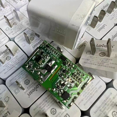 Bộ cốc sạc nhanh 20W LOVESN chân dẹt 4A dùng cho samsung , oppo, xiaomi, redmi....- Hàng nhập khẩu