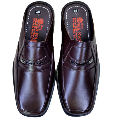 Giày bít mũi nam da bò thật HÀ NAM cao cấp GSB2054