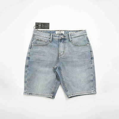 Quần Short Jeans Nam Cao Cấp HUNTER X-RAYS Form Slimfit Thun Nhẹ Màu Xanh Nhạt S40