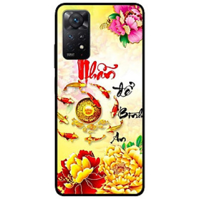 Ốp lưng dành cho Xiaomi Redmi Note 11 Pro 5G - Thư Pháp Nhẫn Bình An