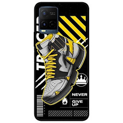 Ốp lưng dành cho Vivo Y21 - Vivo Y21s mẫu Giày Vàng Đen