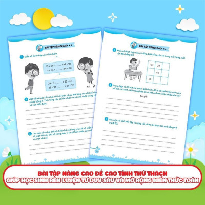 Sách - Bài Tập Bổ Trợ Toán Cơ Bản Và Nâng Cao Lớp 2 - Tập 1 - Megabook