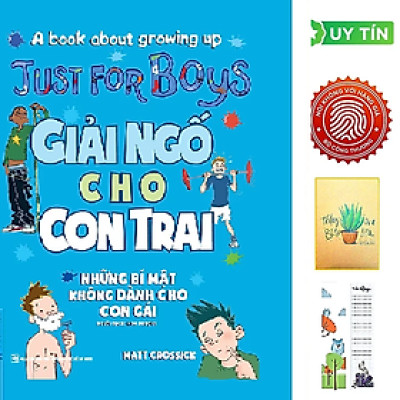 Giải Ngố Cho Con Trai (Tặng Kèm Bookmark CÚ MÈO + SỔ TAY XƯƠNG RỒNG) 