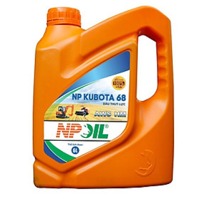 Dầu thủy lực máy nông nghiệp NP AGRITA 68 HM - 6L/10L - Hàng Chính Hãng