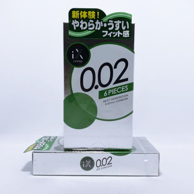 Combo 2 Hộp Bao Cao Su Nhiều Chất Bôi Trơn Siêu Mỏng Của Nhật Bản JEX IX 0.02 Và Bcs Sagami Original 0.02 Extra (Hộp 3 Chiếc) - Hàng Chính Hãng - Che Tên Sản Phẩm