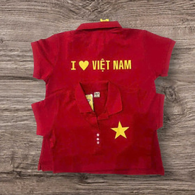 Áo thun nam in hình lá cờ Việt Nam cá tính phong cách vải dày mịn TEEWO528