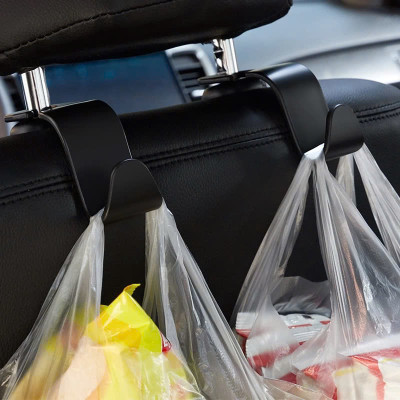 Combo 4 giá móc treo đa năng gắn tựa đầu treo đồ vật sau ghế ô tô xe hơi 